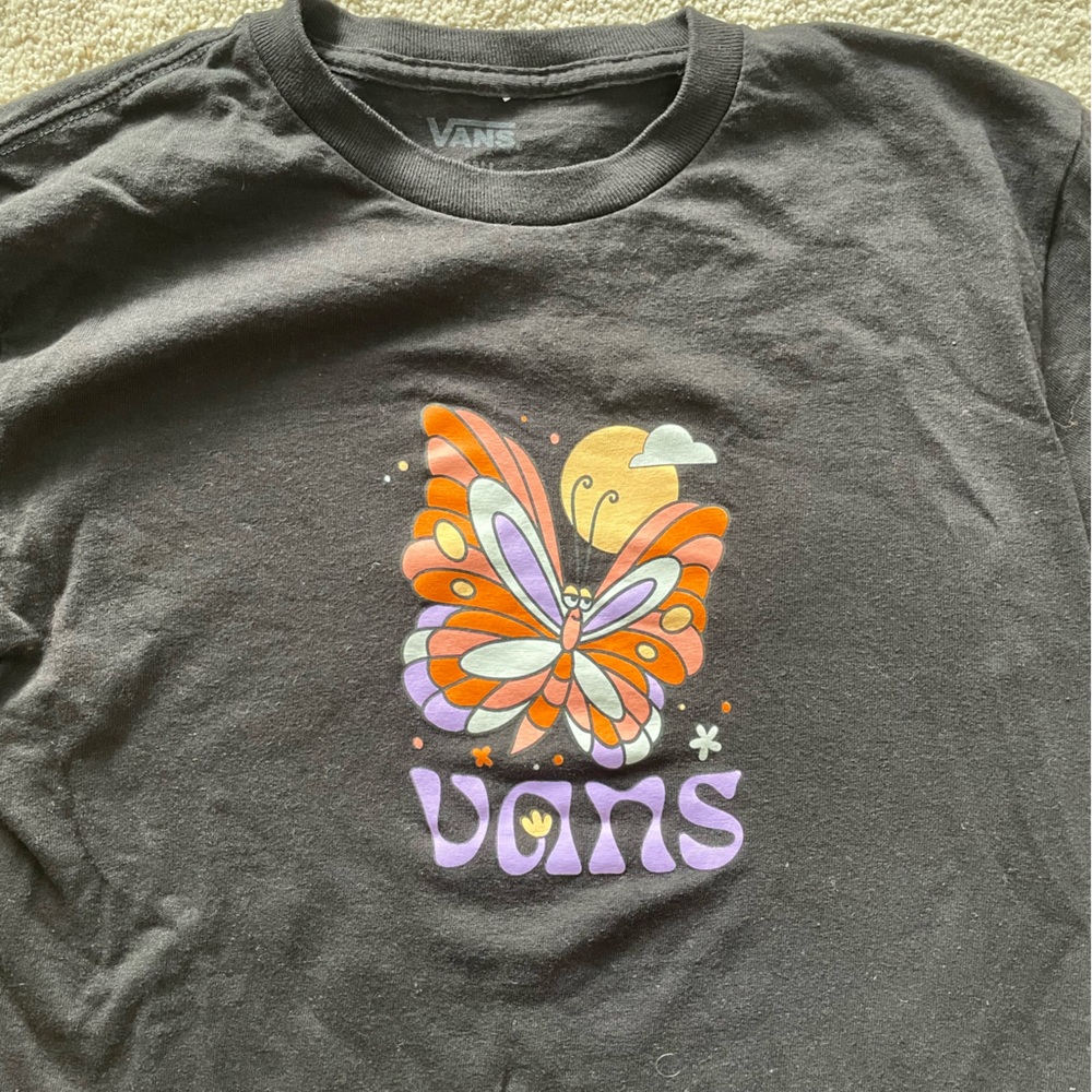 Vans Butterfly Unisex T-Shirt Size Small